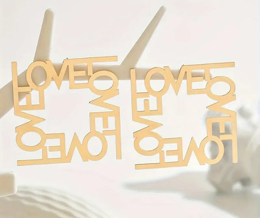 Love of Love Gold Earring