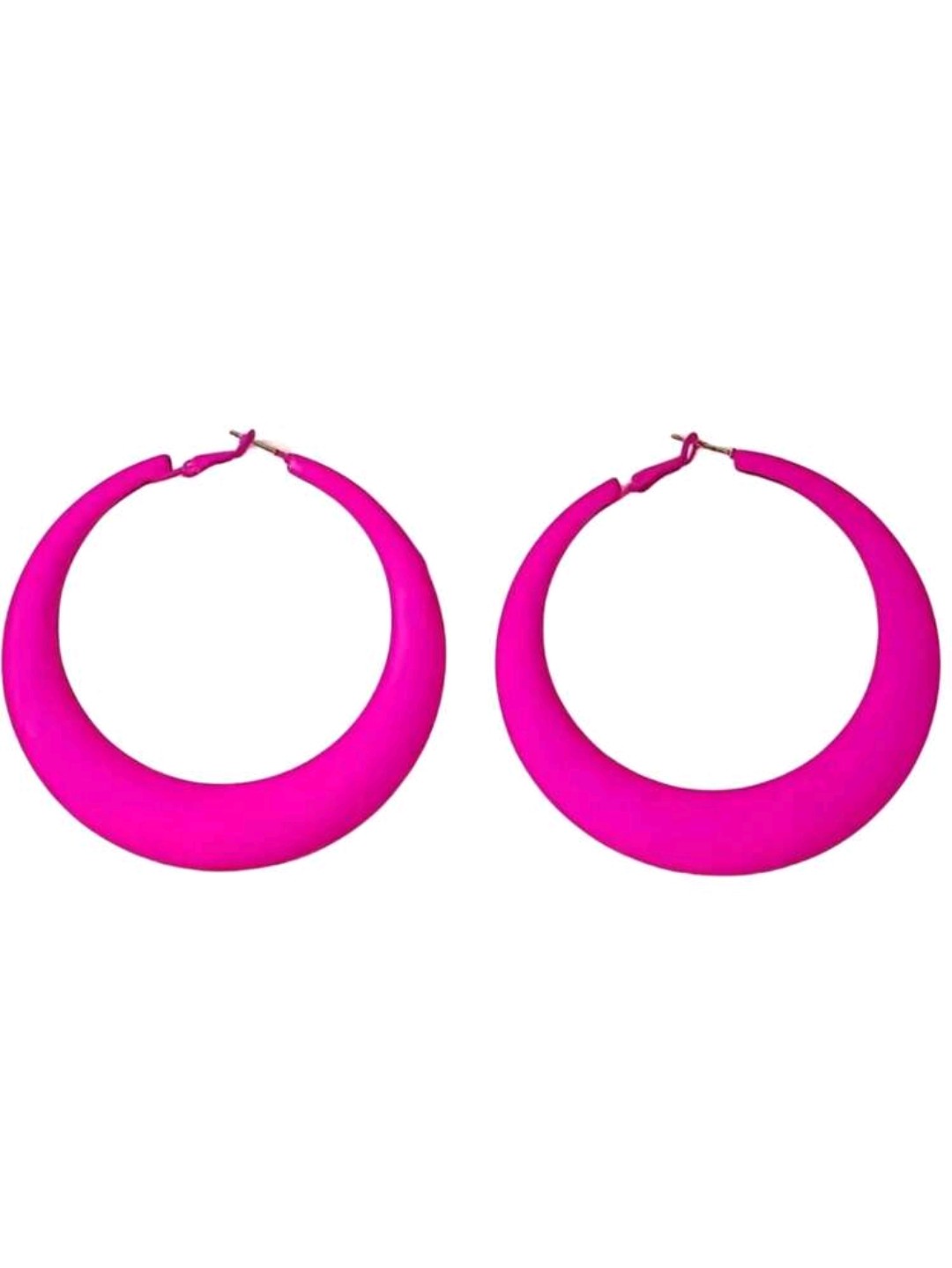 Pink Panther Pink Hoop Earring