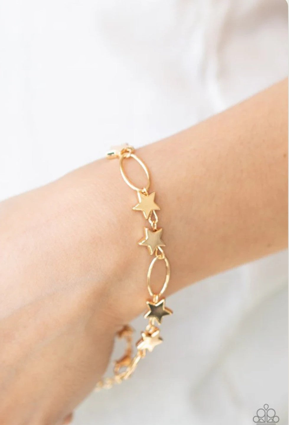 Stars and Sparks Gold Bracelet