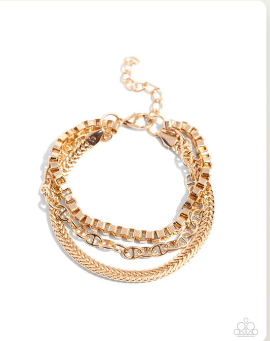 Chain Cabaret Gold Bracelet