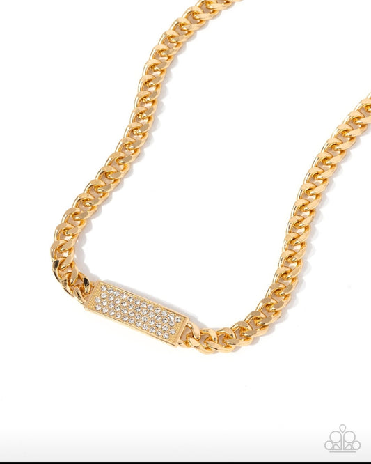 Rockstar Radiance - Gold Necklace