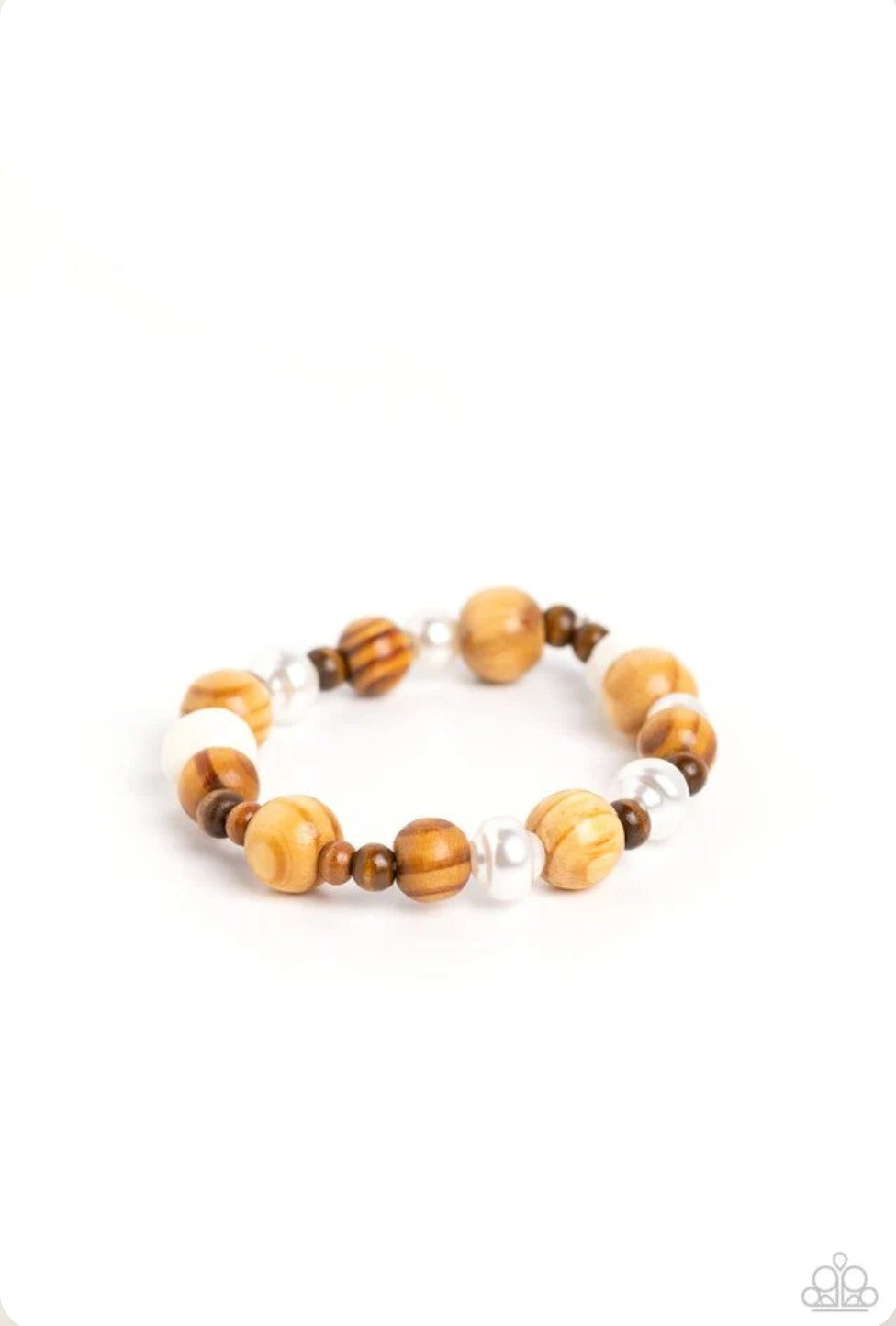 Take A Wood Look Brown Bracelet