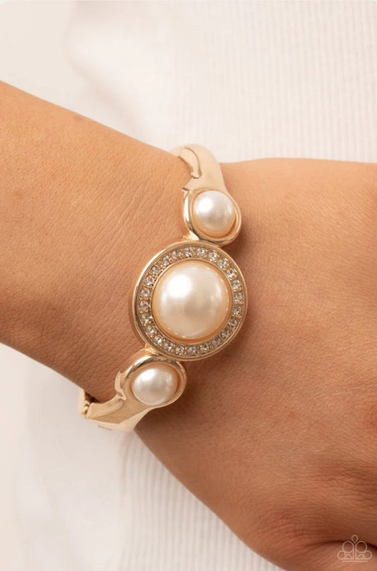 Debutante Daydream - Gold Hinge Bracelet