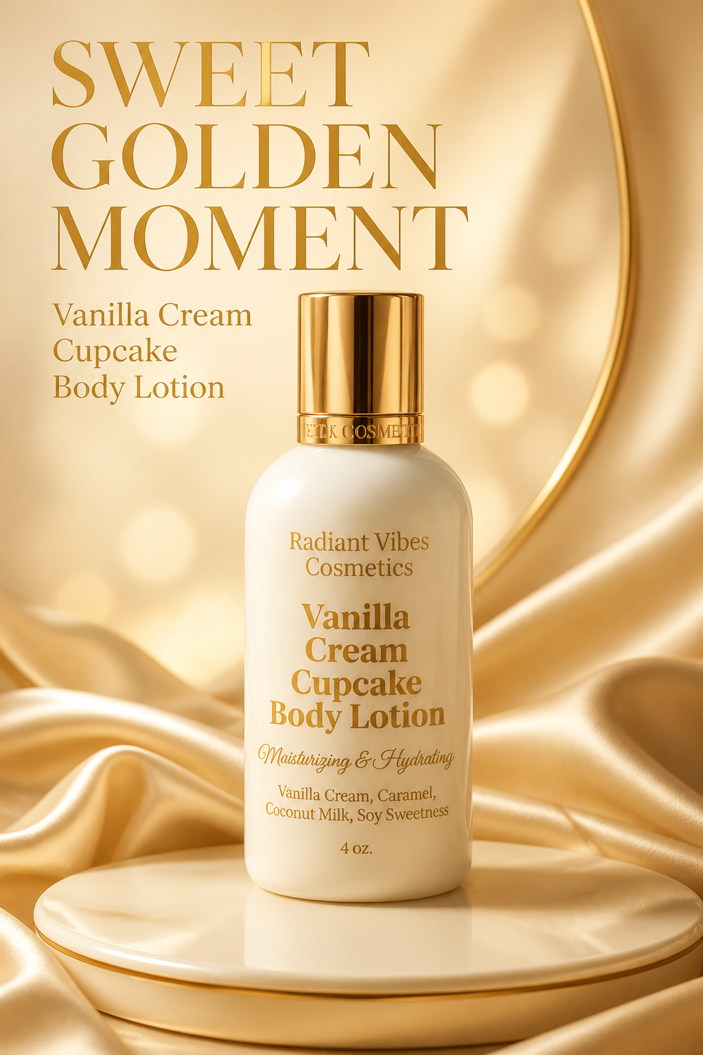 Vanilla Cream Cupcake Body Lotion