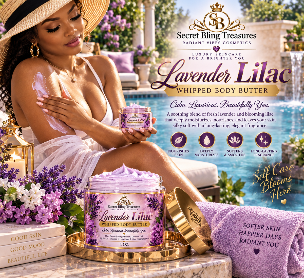 Lavender Lilac Whipped Body Butter mini