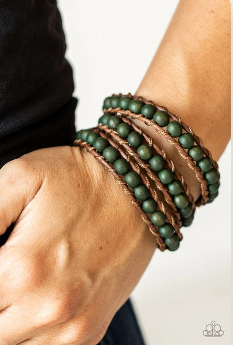Pine Paradise Green Bracelet