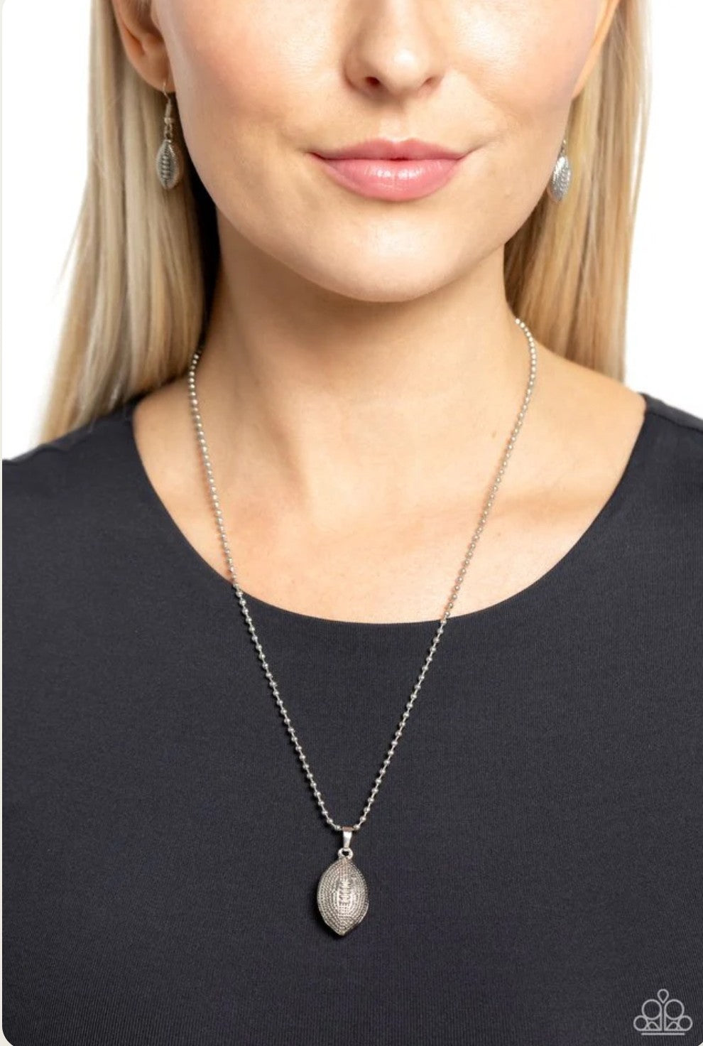 Timeless Tackle Silver Necklace