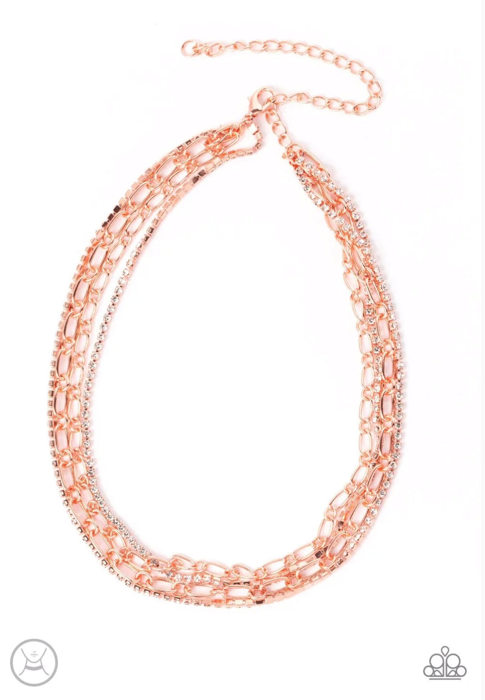 Glitter and Gossip - Necklace Copper Fashion Fix Exclusive