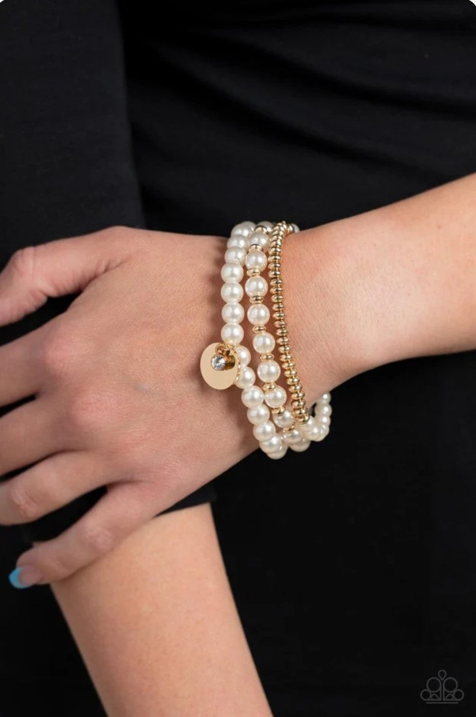 Pearly Professional - Gold Bracelet
