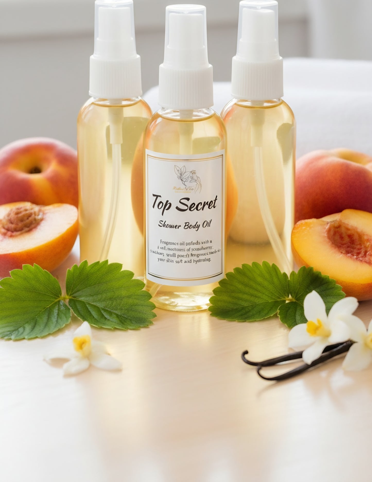 Top Secret Shower Body Oil