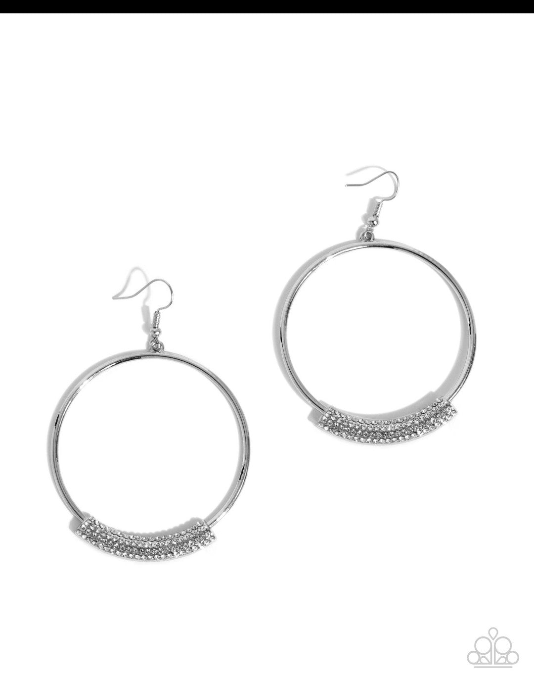 Sassy Story - White Earring