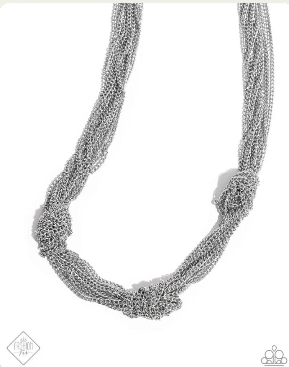 Copious Command - Silver Necklace