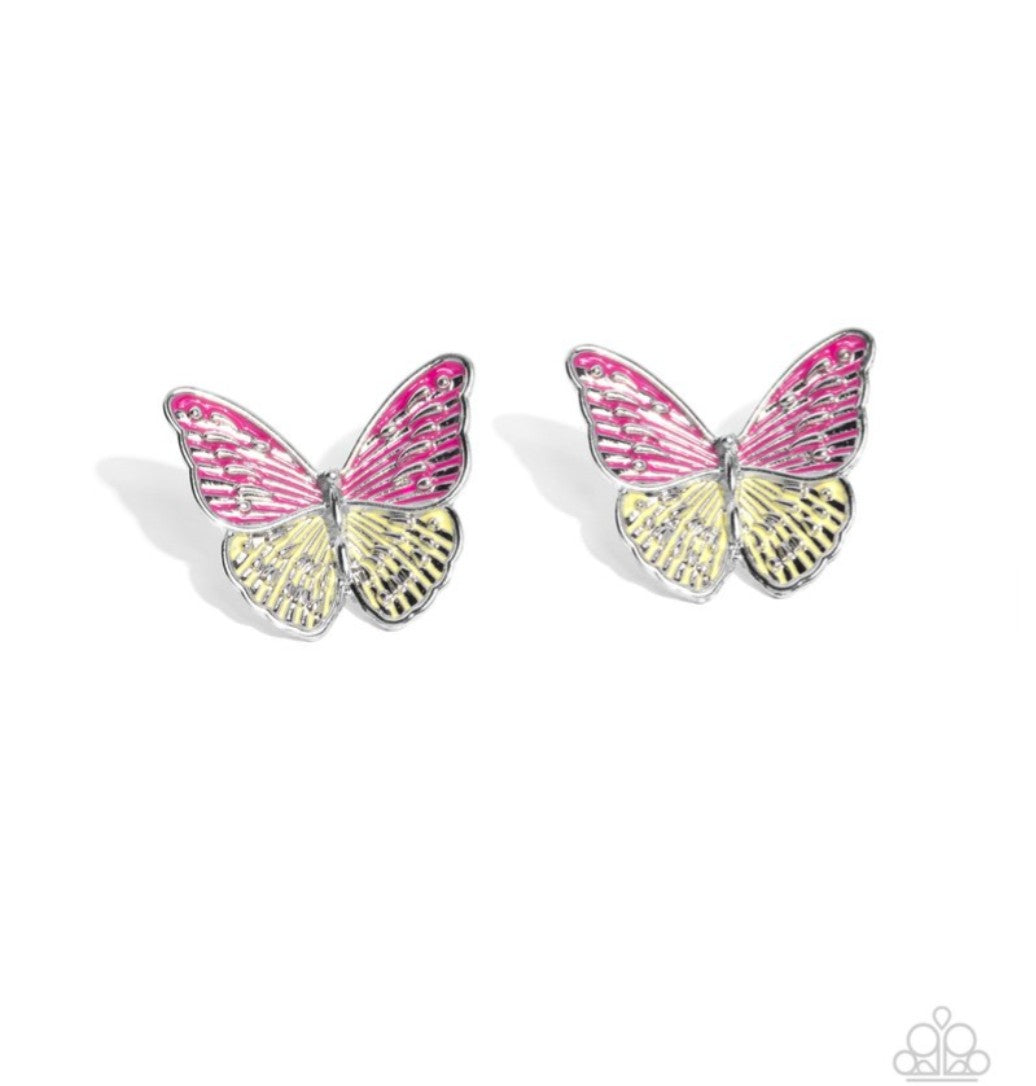 Aerial Appreciation - Pink Earring