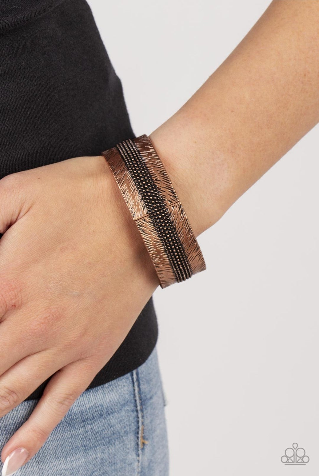 Rancho Refinement Copper Hinge Bracelet