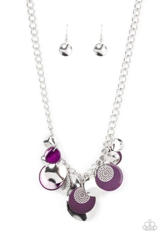 Oceanic Opera - Purple Necklace