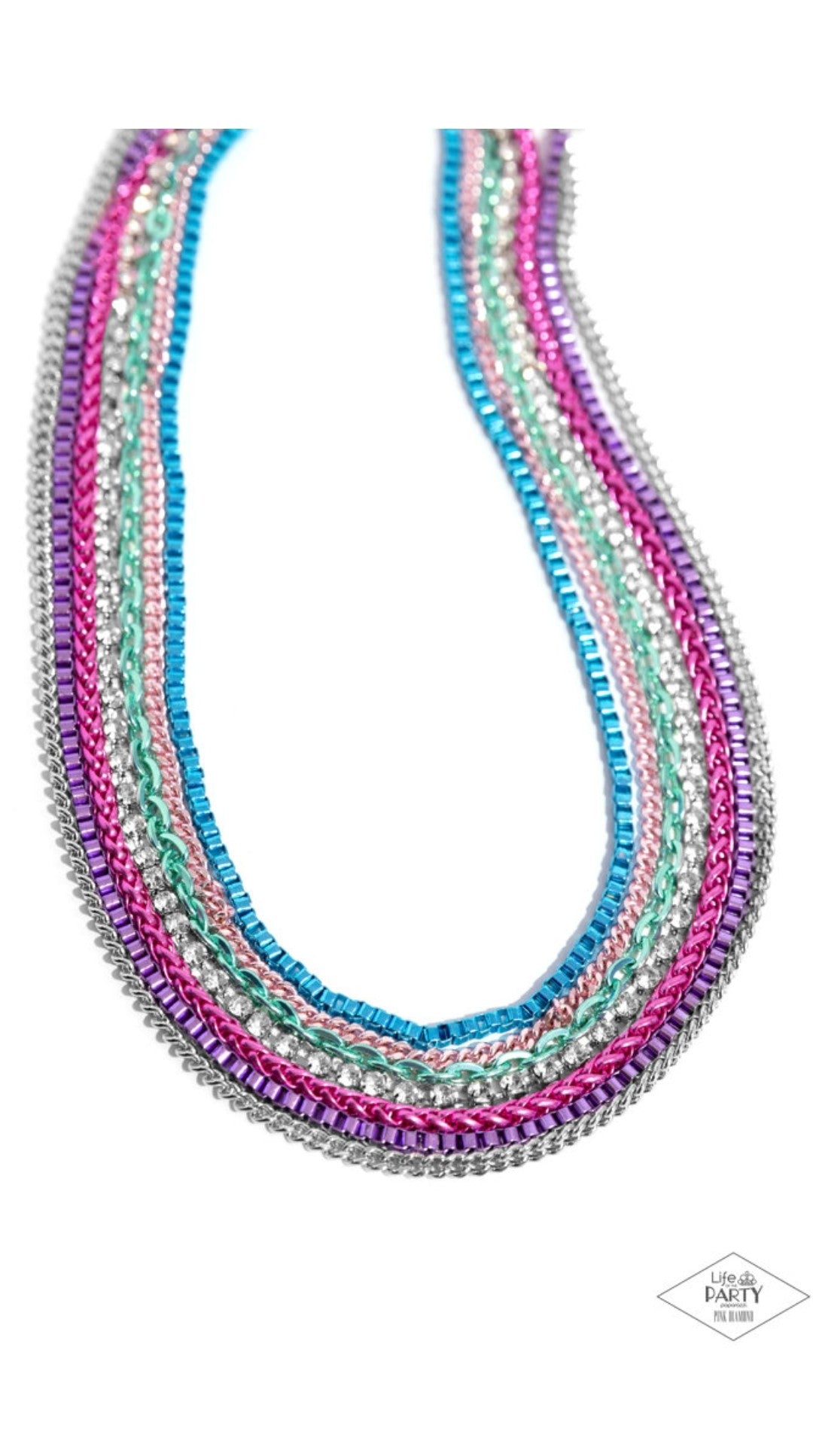 Troublemaker Trove - Multi Necklace - Paparazzi Accessories