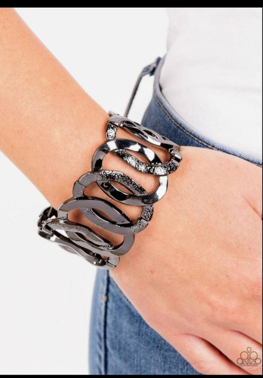 Industrial Indulgence - Black Bracelet