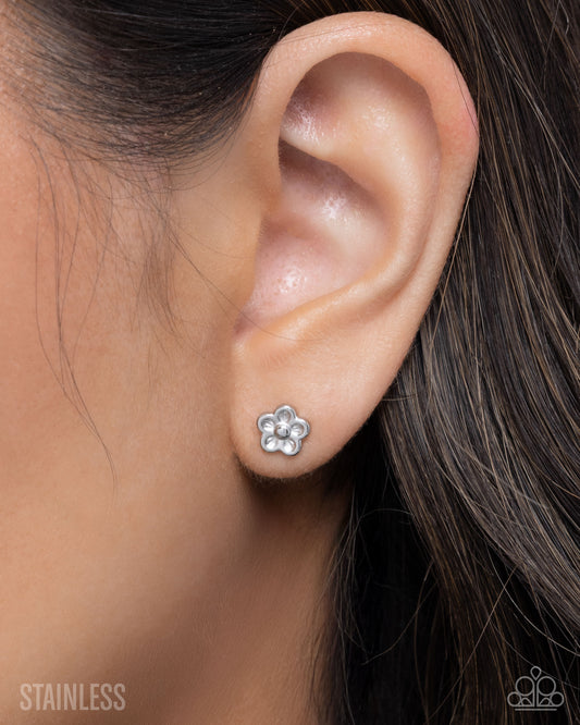 Impending BLOOM Silver Earring