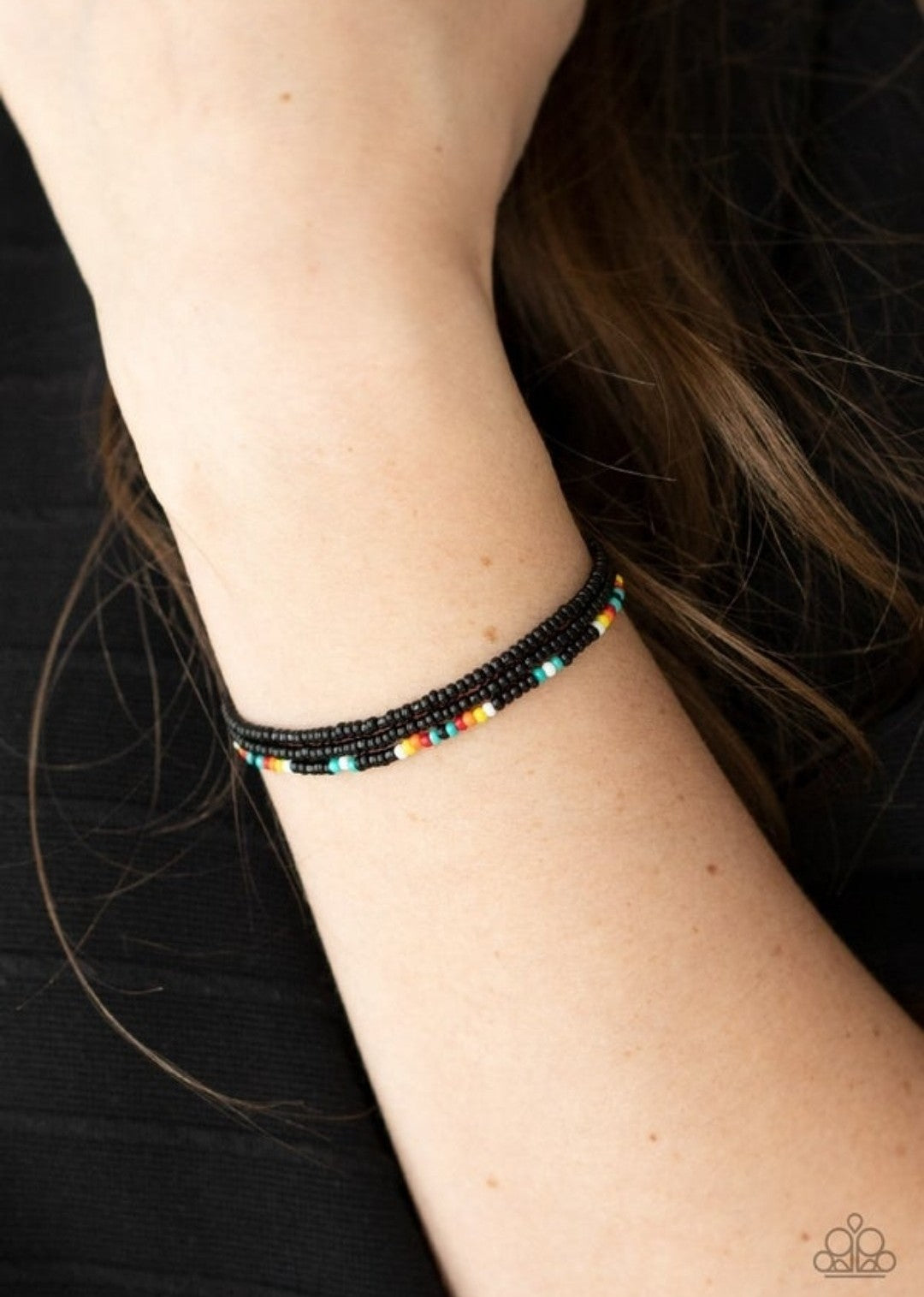 Basecamp Boyfriend - Black Seed Beads Bracelet