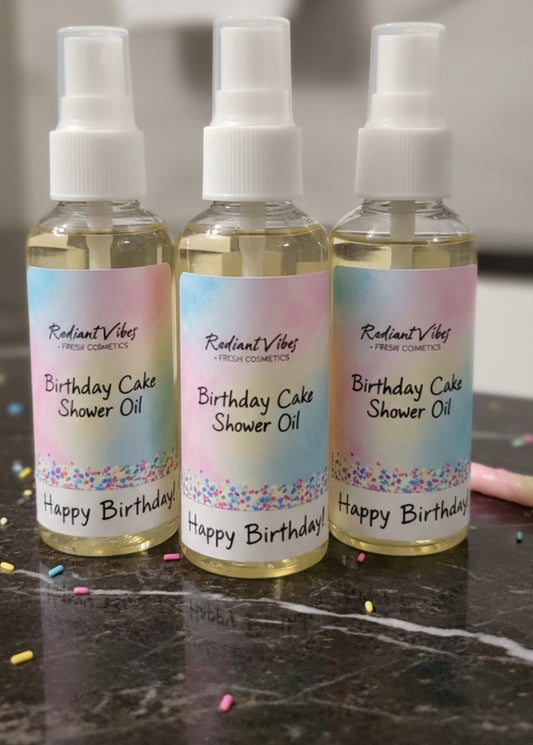 Birthday Cake Shower Body Oil