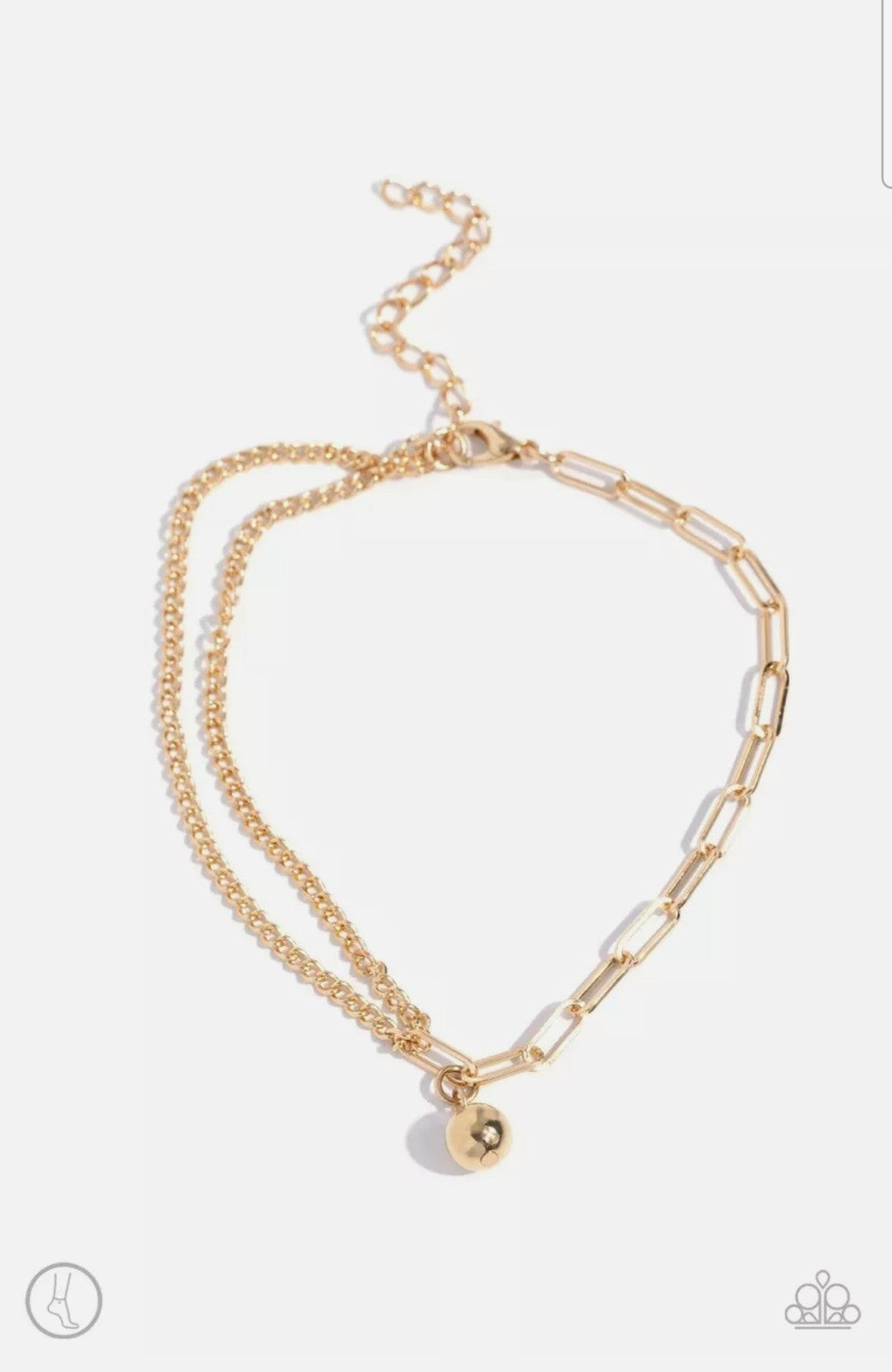 Solo Sojourn - Gold - Anklet Bracelet