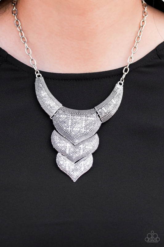 Texas Temptress - Silver Necklace