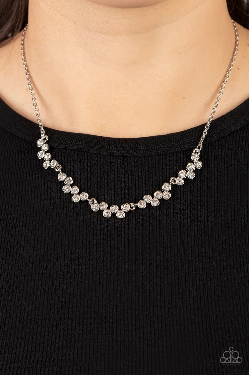 SELFIE-Love - Necklace White Fashion Fix