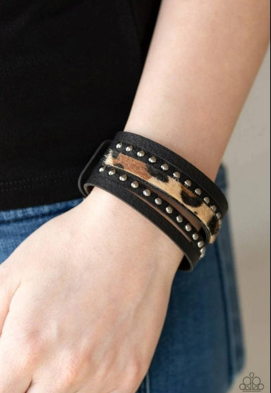 Born To Be WILDCAT - Brown Bracelet
