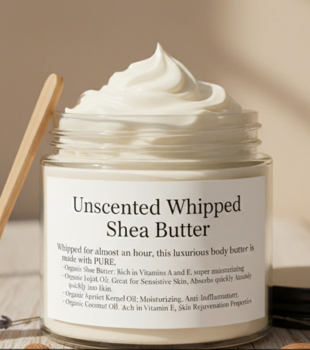 Unscented Whipped Shea Body Butter