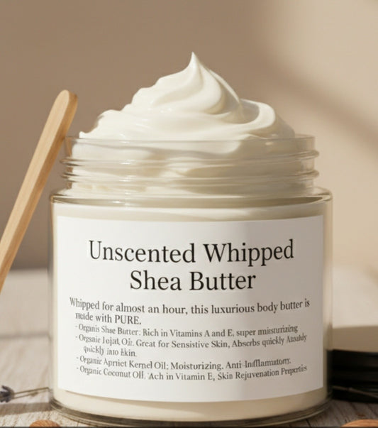 Unscented Whipped Shea Body Butter