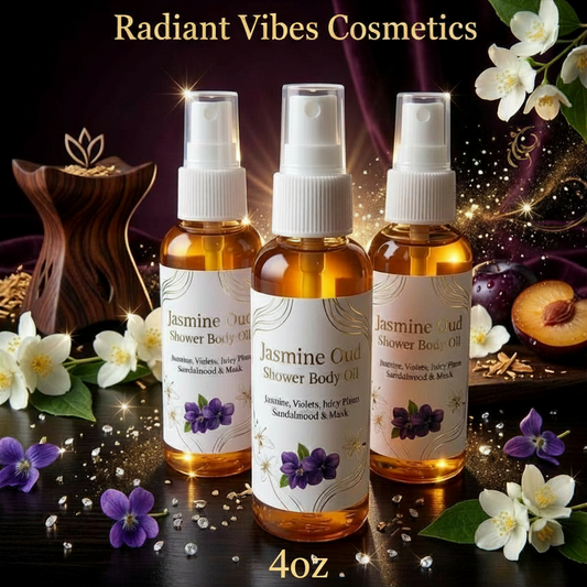 Jasmine Oud Shower Body Oil