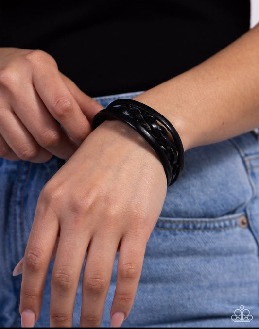ROAM and Board - Black Bracelet