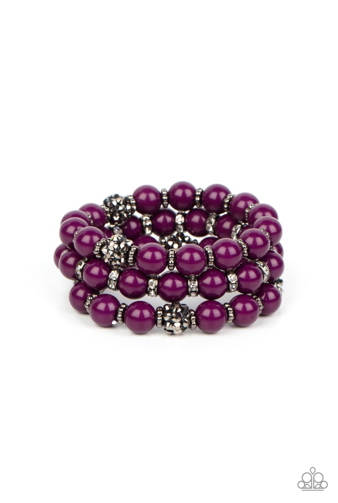 Poshly Packing Purple Bracelet
