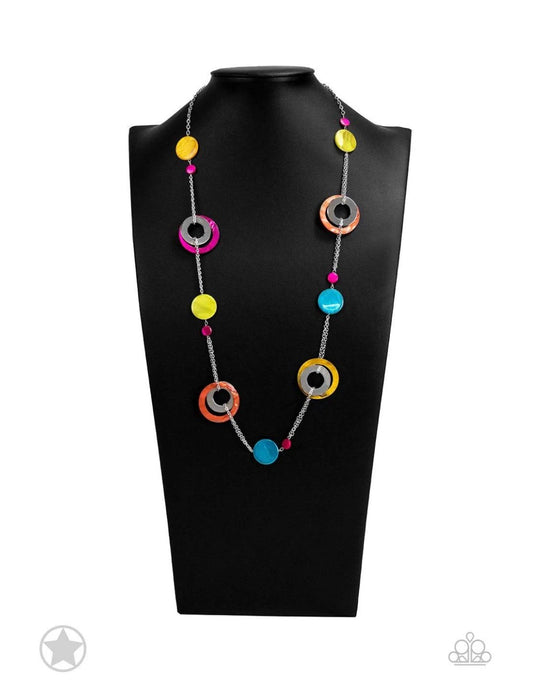 Kaleidoscopically Captivating Multi Necklace