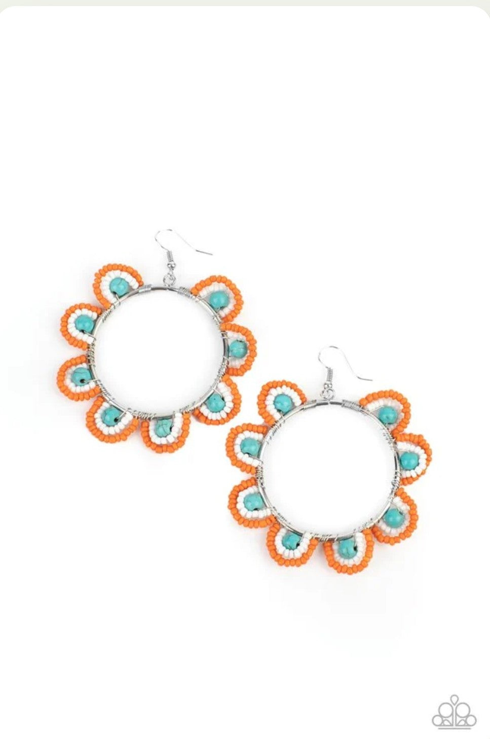 Groovy Garden blue Earrings
