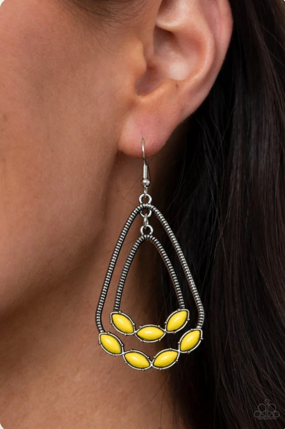Summer Staycation - yellow -  Earring