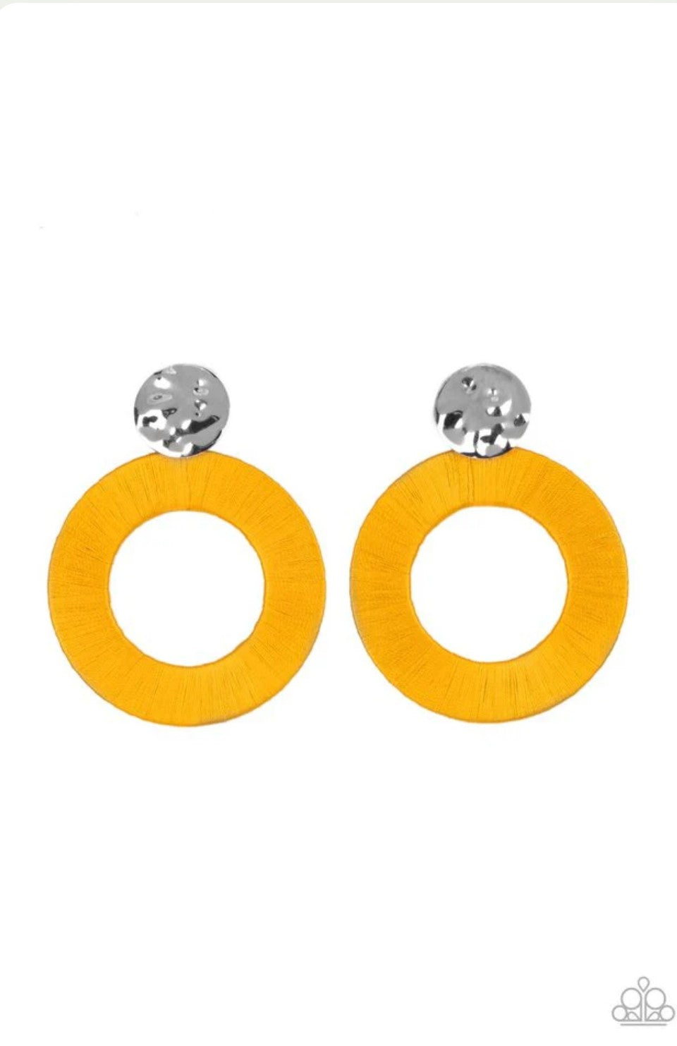 Strategically Sassy Yellow Earring