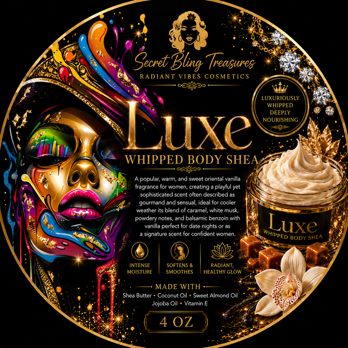 Luxe Whipped Shea Butter inspired by Prada Candy