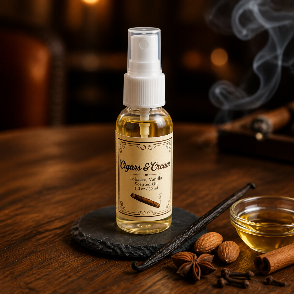 Cigars & Cream Body Oil Exlixir