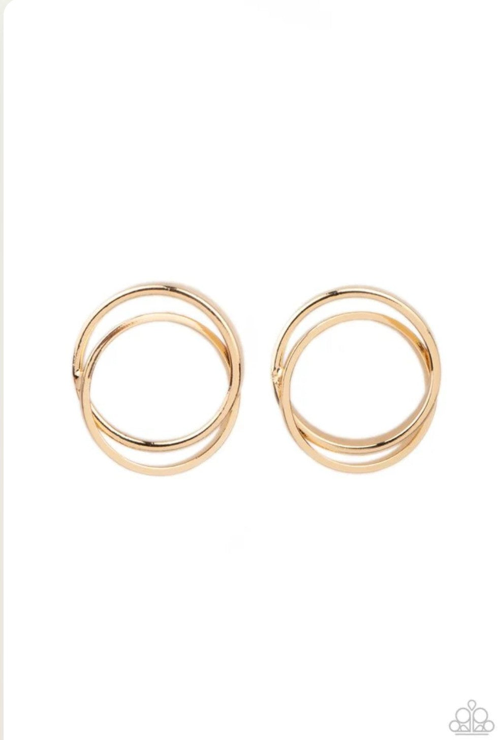 Always In The Loop - Gold Earring