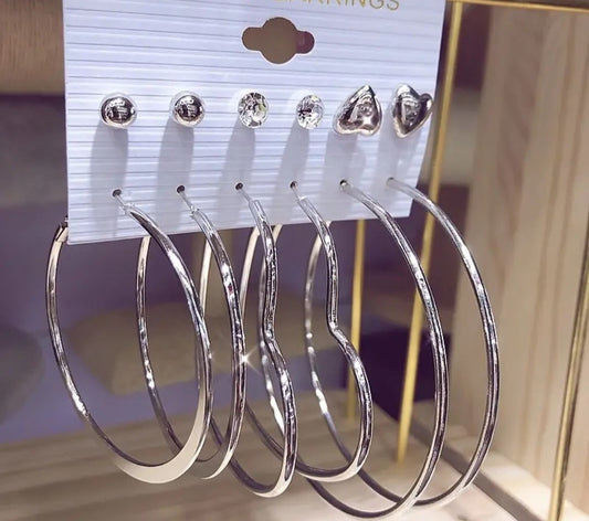 Silver Bundle Earring