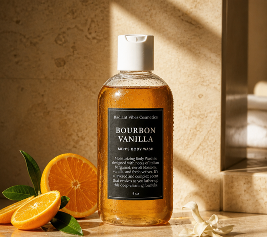 Bourbon Vanilla Men's Body Wash
