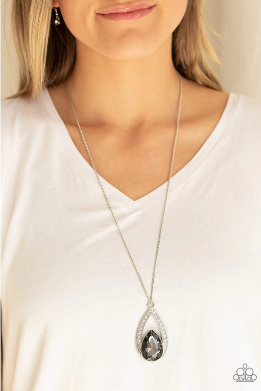 Notorious Noble" Silver Necklace & Earring