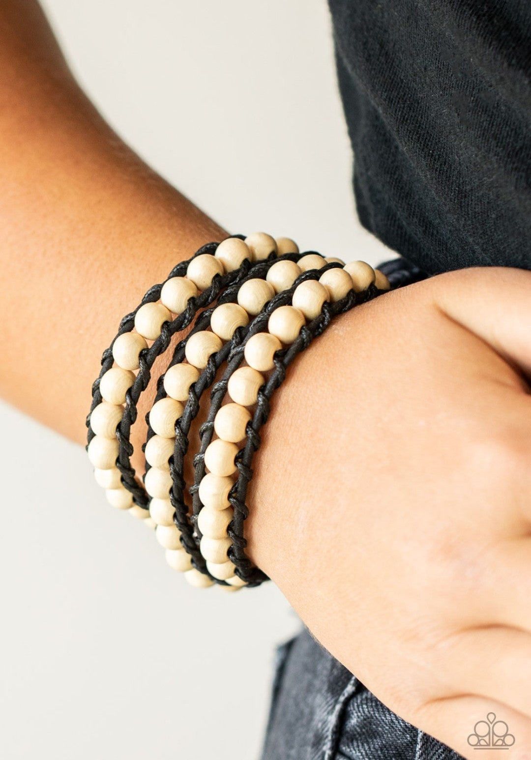 Pine Paradise - White Bracelet