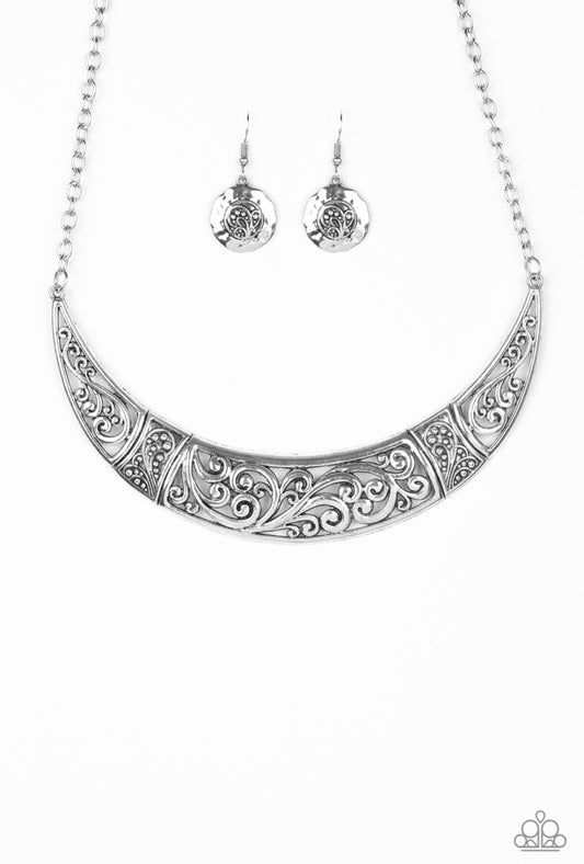 Bull In A China Shop - Silver Necklace