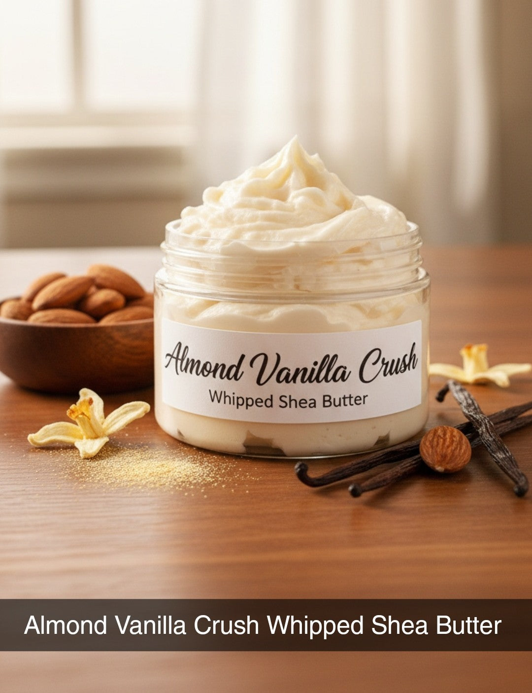 Almond Vanilla Crush Whipped Shea Butter