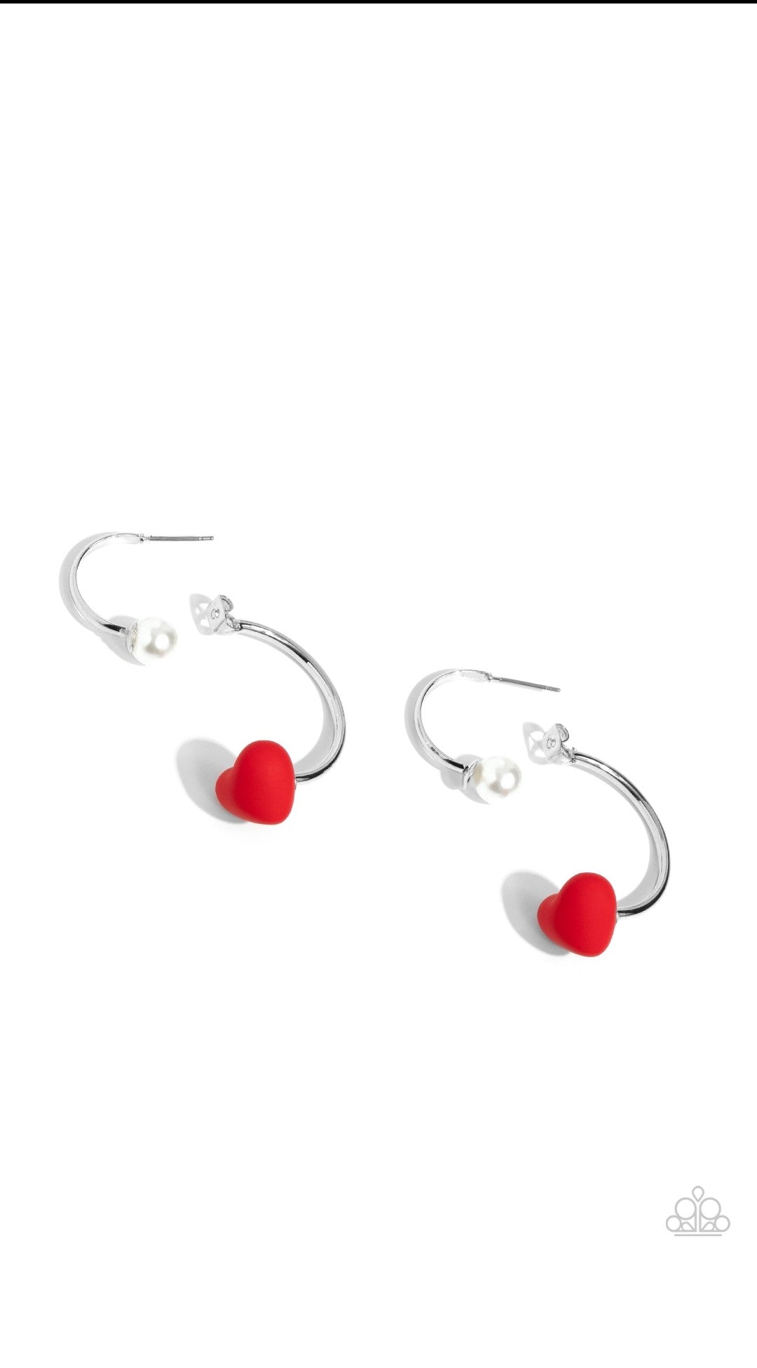 Romantic Representative - Red Earring