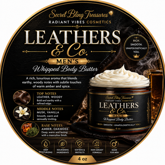 Leathers & Co. Whipped Body Butter