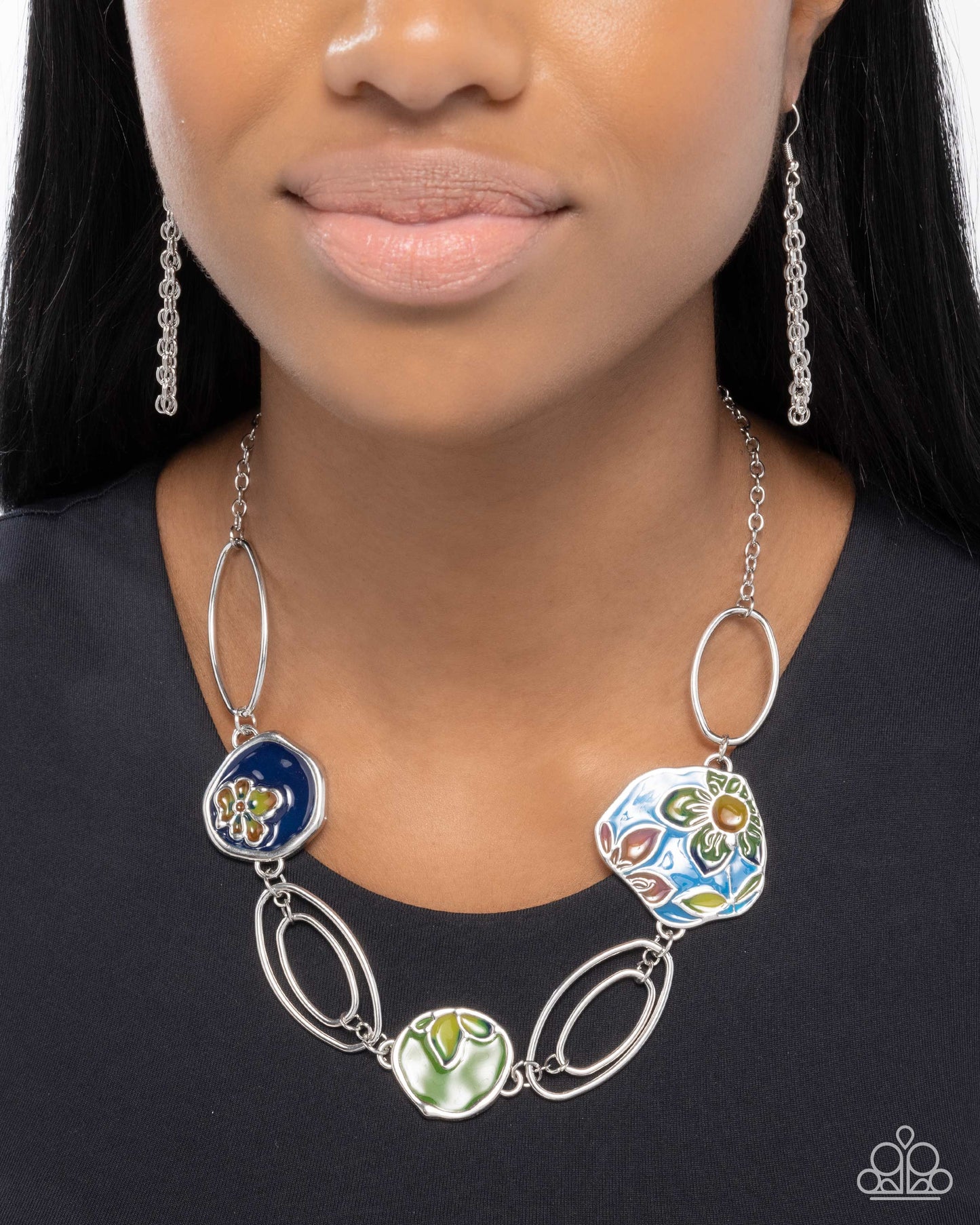 Stained Glass Statement - Multi Necklace