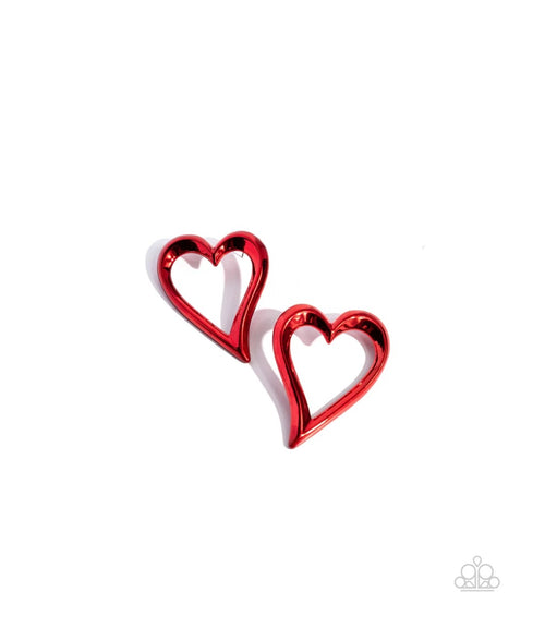 Admirable Acclaim - Red Earring